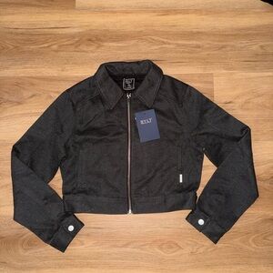 Women's Trucker Jacket Cropped